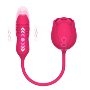 The Original Rose Toy for Women - A Sex Vibrator 2025 2 rose toy with dildo